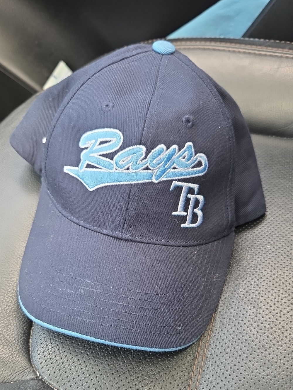 Tampa Bay Rays Navy & Light Blue Baseball Cap